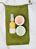 Body Care Gift Sets Green/Red Bags - Zeep : {'z - ayp}