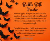 Fall Bubble Bath Powder / Choose your scent